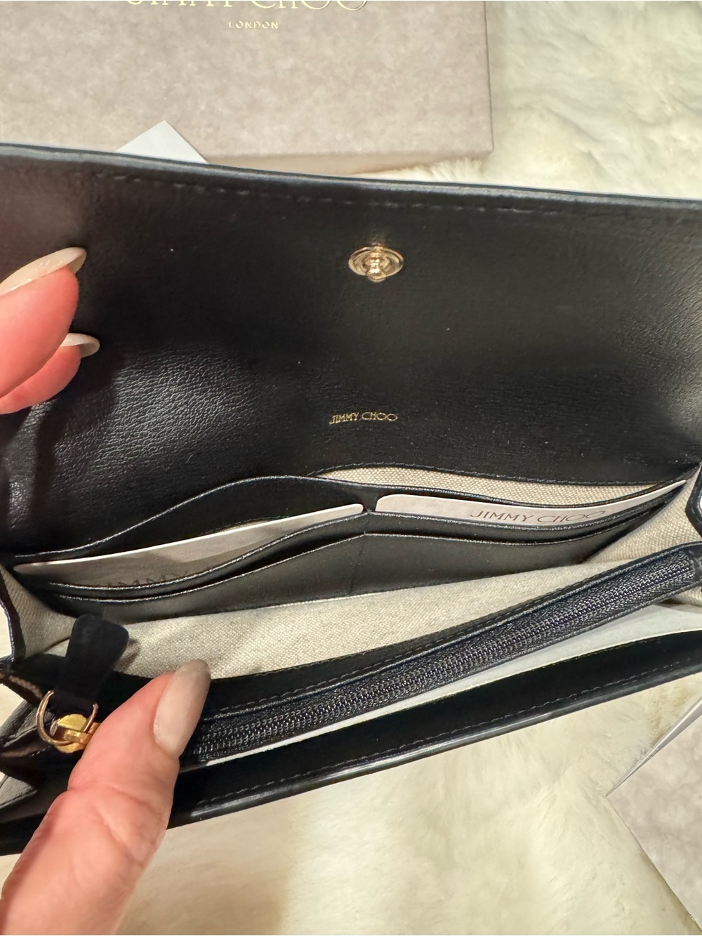 🖤 Jimmy Choo Martina Continental Wallet - Picture 12 of 16